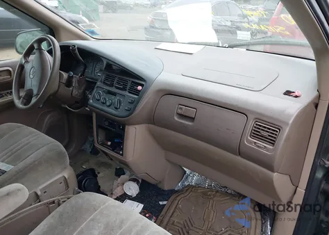 2000 Toyota Sienna Le из США, поврежденный, VIN 4T3ZF13C7YU288155